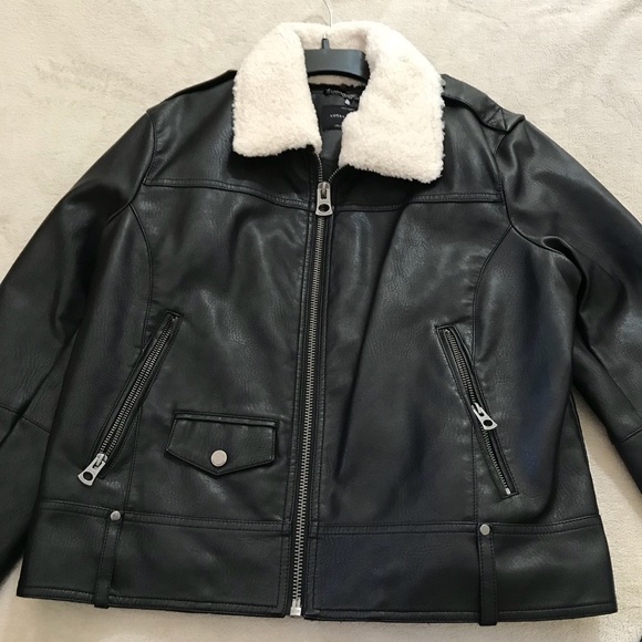 Lucky Brand Faux Leather/Fur Motto Jacketed - Picture 5 of 8